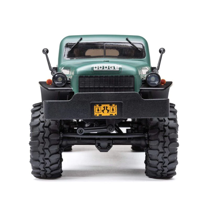 Axial 1/24 SCX24 Dodge Power Wagon 4WD Rock Crawler Brushed RTR - Green - Image 12