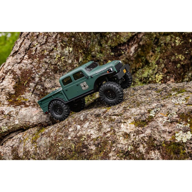 Axial 1/24 SCX24 Dodge Power Wagon 4WD Rock Crawler Brushed RTR - Green - Image 14
