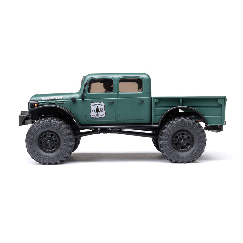 Axial 1/24 SCX24 Dodge Power Wagon 4WD Rock Crawler Brushed RTR - Green - Image 5