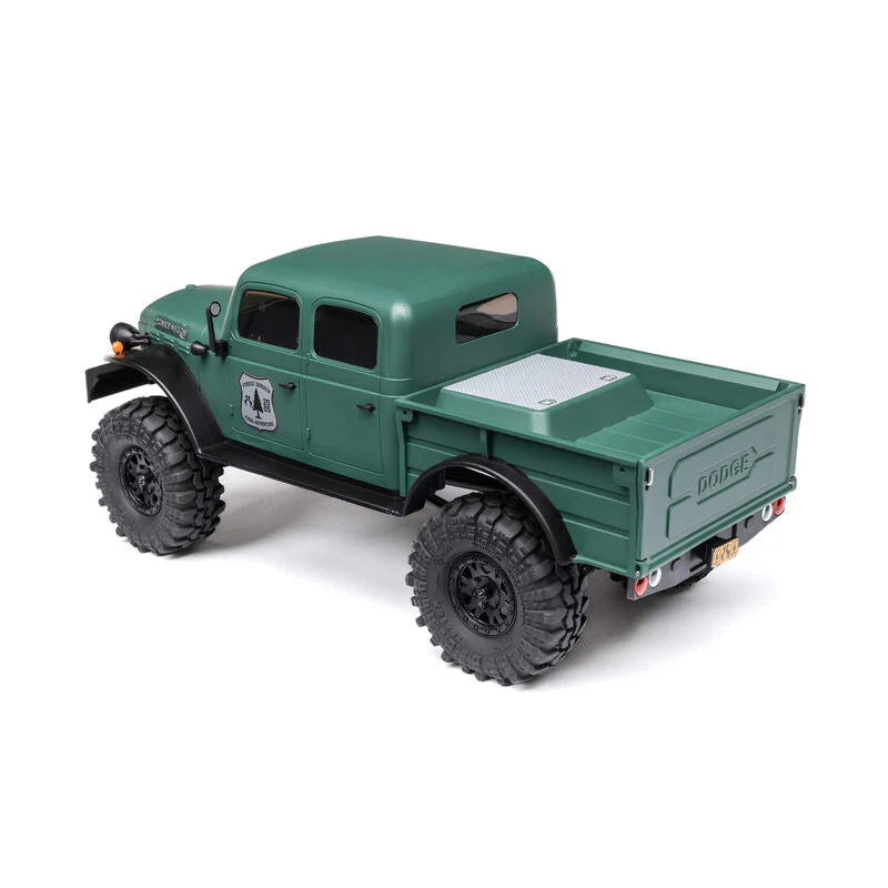 Axial 1/24 SCX24 Dodge Power Wagon 4WD Rock Crawler Brushed RTR - Green - Image 6