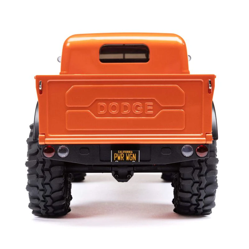 Axial 1/24 SCX24 Dodge Power Wagon 4WD Rock Crawler Brushed RTR - Orange - Image 10