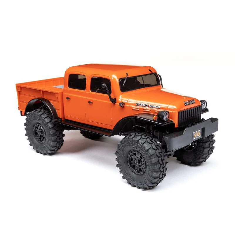 Axial 1/24 SCX24 Dodge Power Wagon 4WD Rock Crawler Brushed RTR - Orange - Image 13