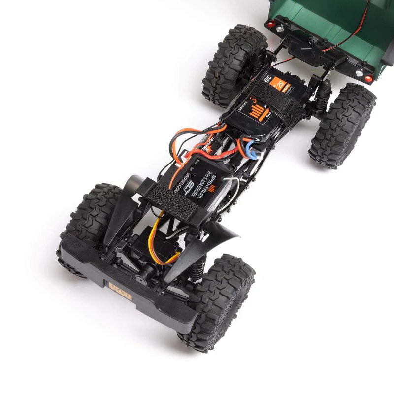 Axial 1/24 SCX24 Dodge Power Wagon 4WD Rock Crawler Brushed RTR - Orange - Image 4
