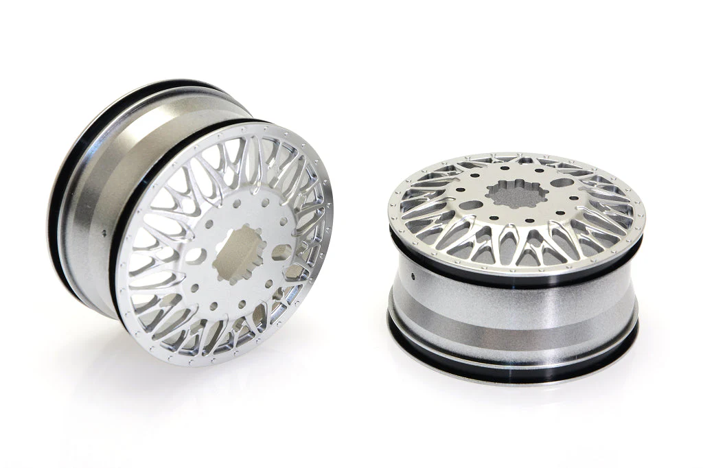 CD0645 KG1 KD014 TRIDENT–D FRONT Wheel (SILVER, 40mm width) 2pcs