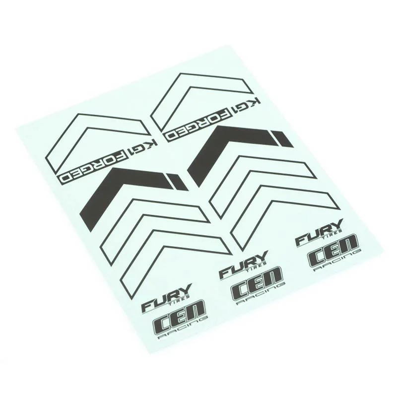 CD0967 KG1 Forged Decal Sheet (Black)