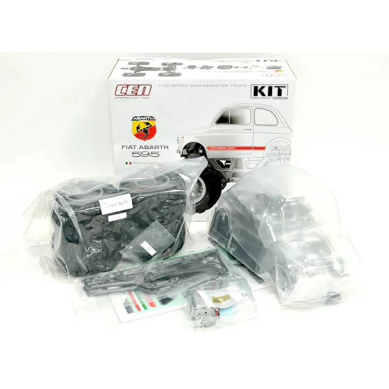 8911 Fiat ABARTH 595 KIT w/clear body -QS2 - Image 3