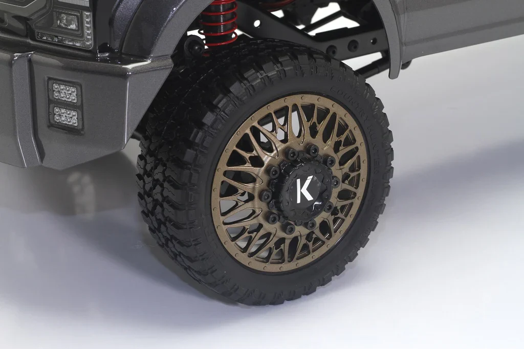 CEN Racing FORD F-450 SD KG1 Wheel Edition 1/10 4WD RTR (Grey Titanium) Custom Truck DL-Series - Image 10