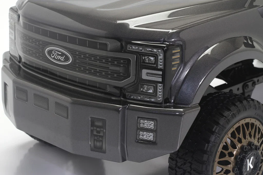 CEN Racing FORD F-450 SD KG1 Wheel Edition 1/10 4WD RTR (Grey Titanium) Custom Truck DL-Series - Image 8