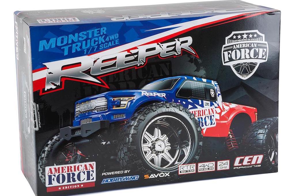 CEN Racing REEPER American Force Edition 1/7 Scale 4WD RTR Truck - Image 10