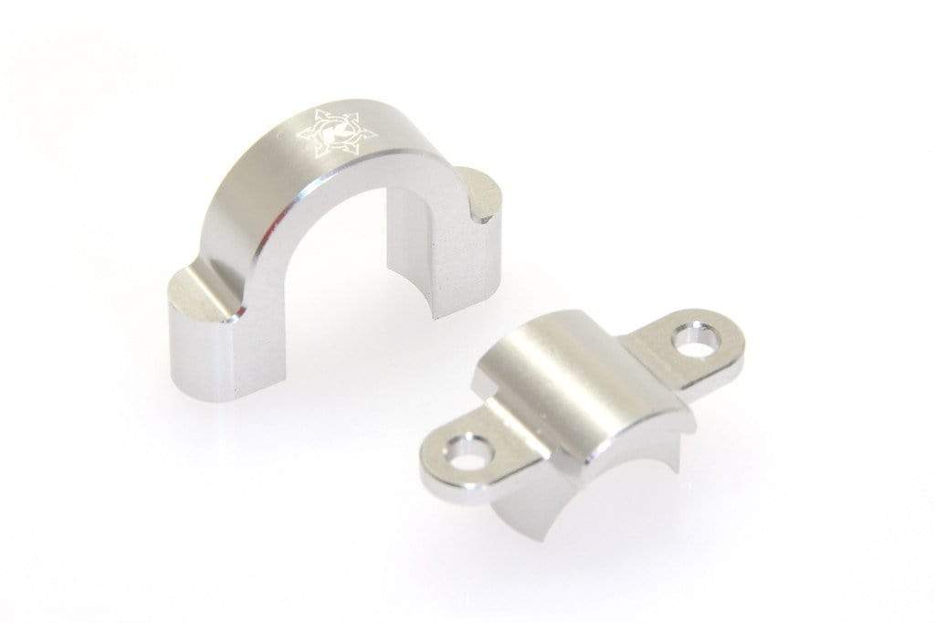 CKD0203 KAOS CNC Aluminum Steady Bearing Holder (silver anodized) DL-Series
