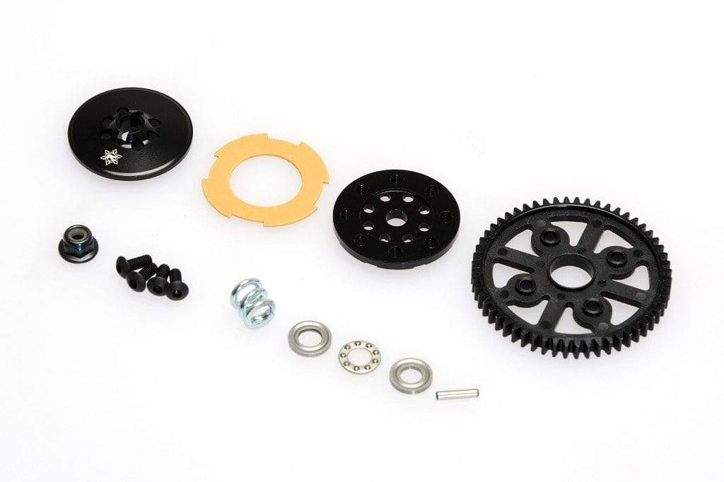 CKD0210 KAOS CNC Aluminum Slipper Clutch System Set, 32 pitch, lightweight, hardened DL-Series