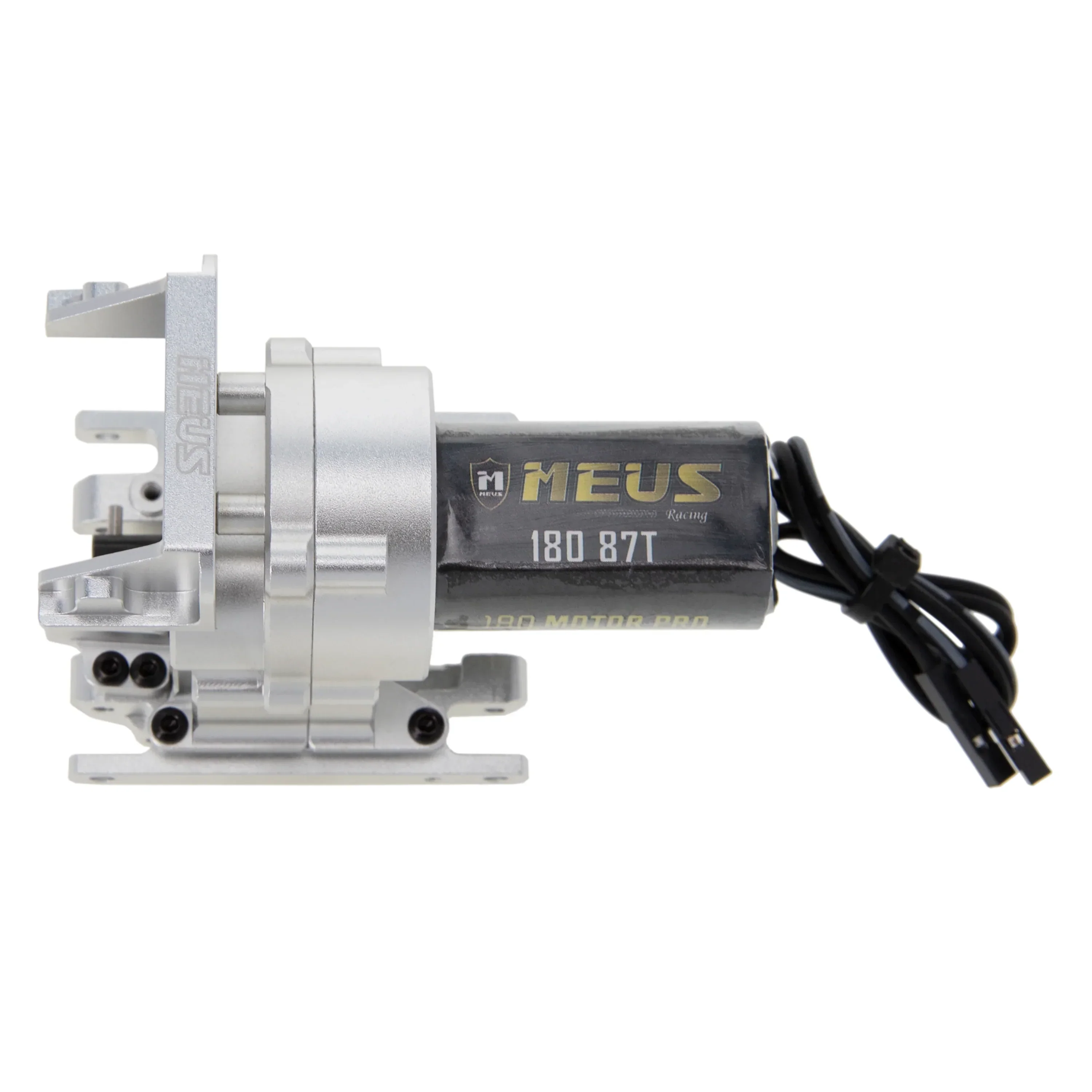 Copy of MEUS Racing Aluminum Dual Speed Gearbox Gearbox High Speed 15.7:1 Low Speed 56.6:1 for TRAXXAS 1/18 TRX4M Crawlers Upgrade Parts - SILVER - Image 4