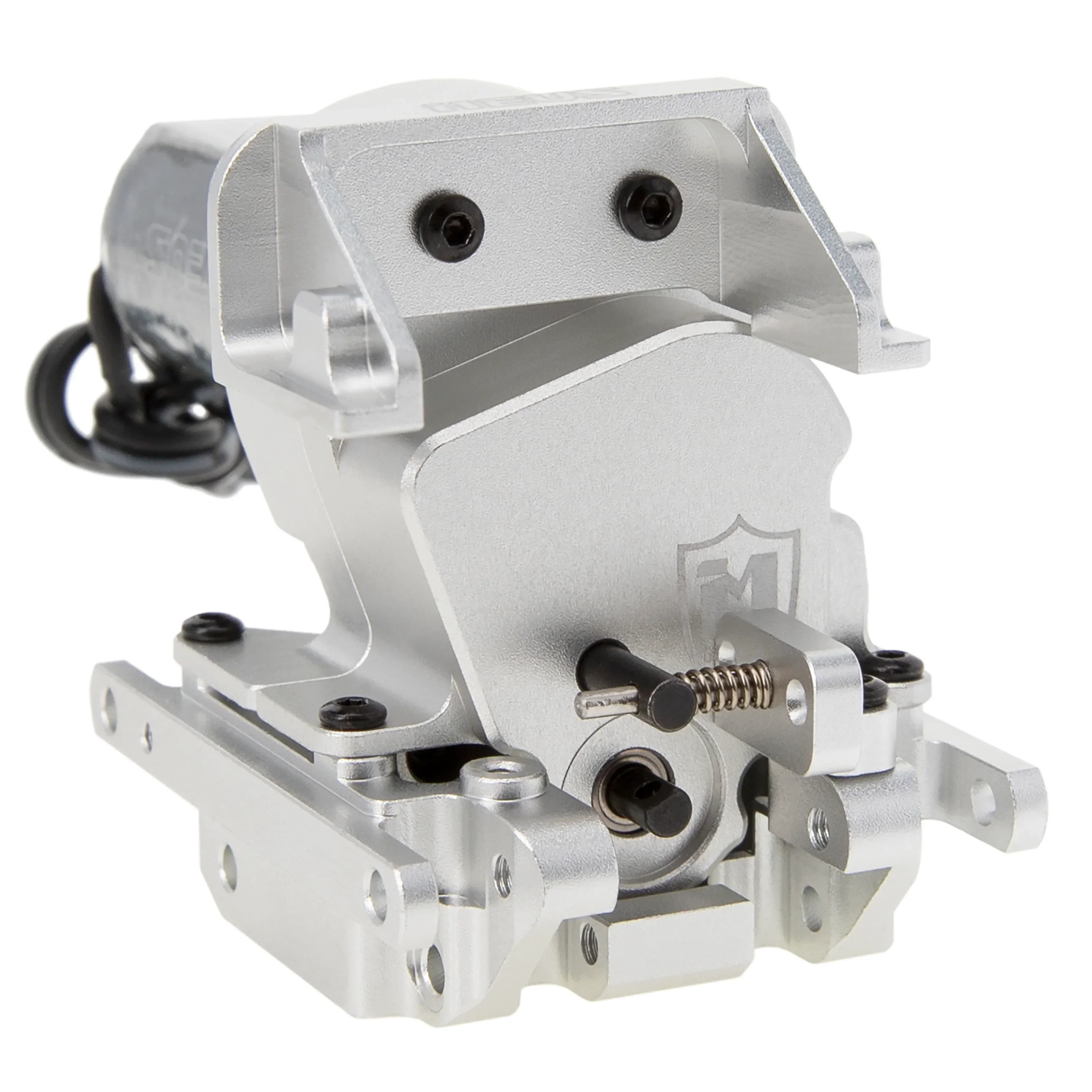 Copy of MEUS Racing Aluminum Dual Speed Gearbox Gearbox High Speed 15.7:1 Low Speed 56.6:1 for TRAXXAS 1/18 TRX4M Crawlers Upgrade Parts - SILVER - Image 6