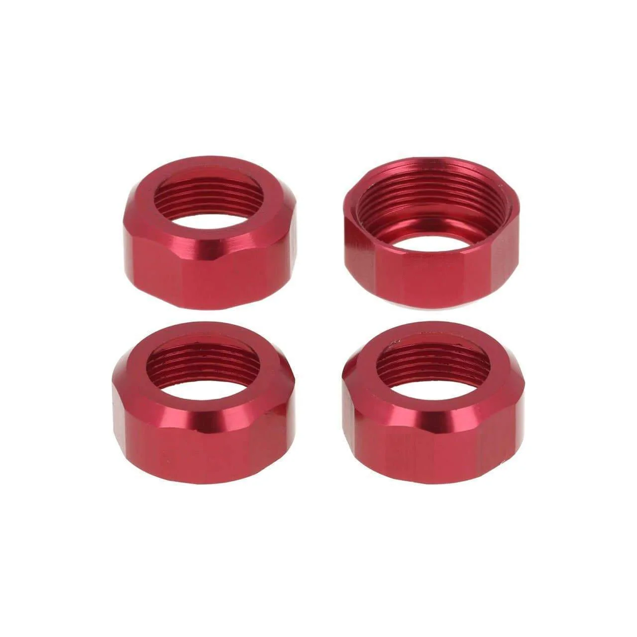 CQ0109 Shock Cap (Red Anodized) 4pcs