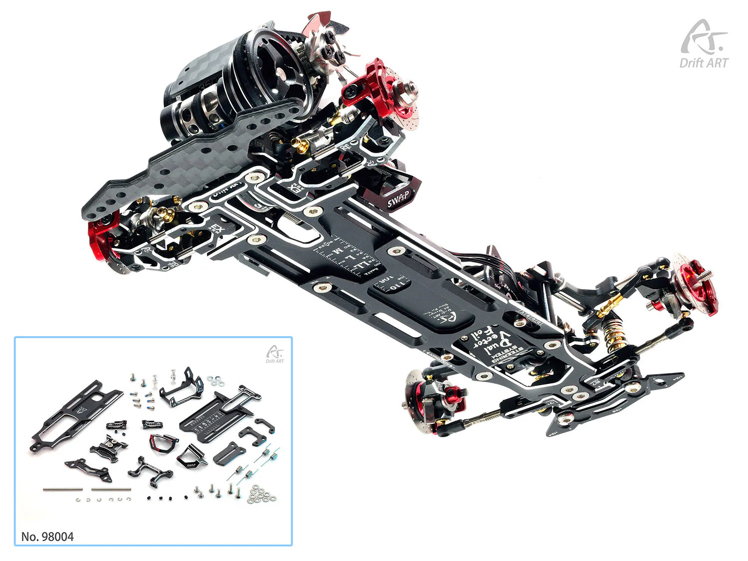 Drift ART DA4 Conversion Set With New Metal Options For DA3/DA3S - Image 6
