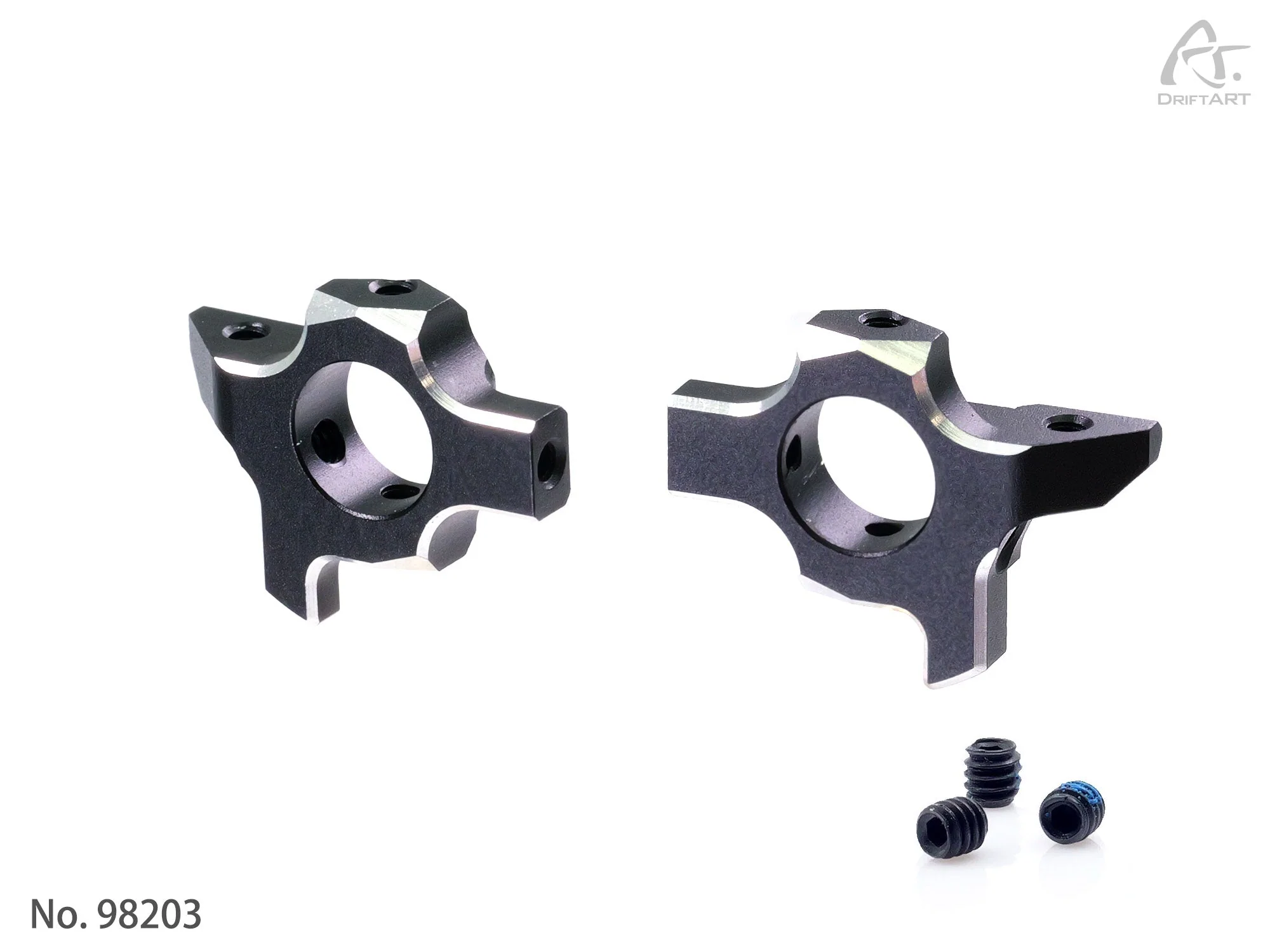 DriftART CNC Alloy Steering Knuckle with Bearing Lock For DA4/DA3 - Image 2