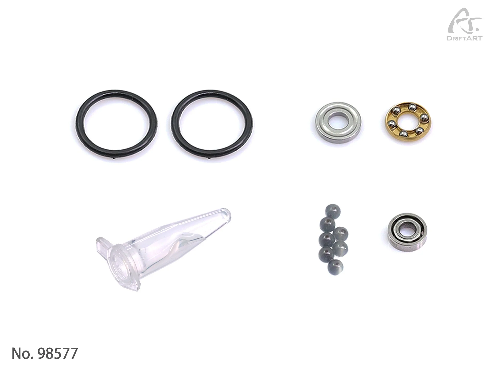 DriftART Super Dove Ball Diff Rebuild Set A (Parts Only) For DA4/DA3 - Image 2