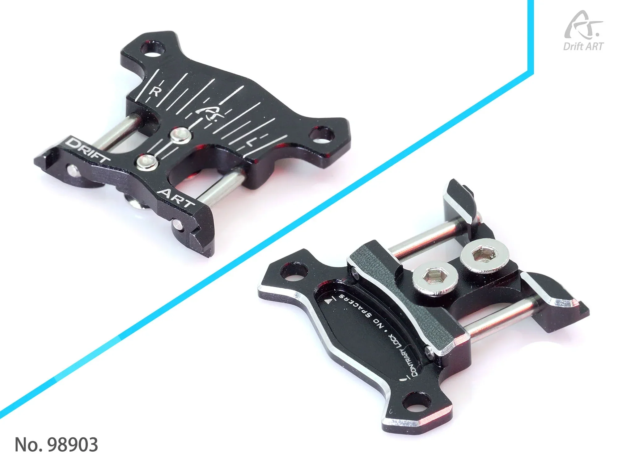 DriftART4 Alu. Front Lower Arm Mount For DA4/DA3