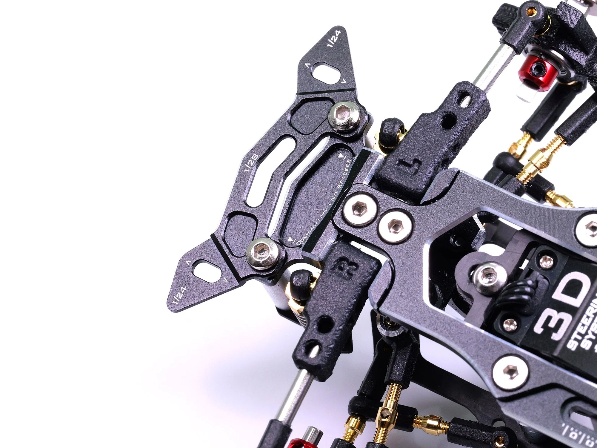 DriftART4 Factory Assembled Chassis + CNC Alloy Steering Knuckle & Rear Hub - Image 22
