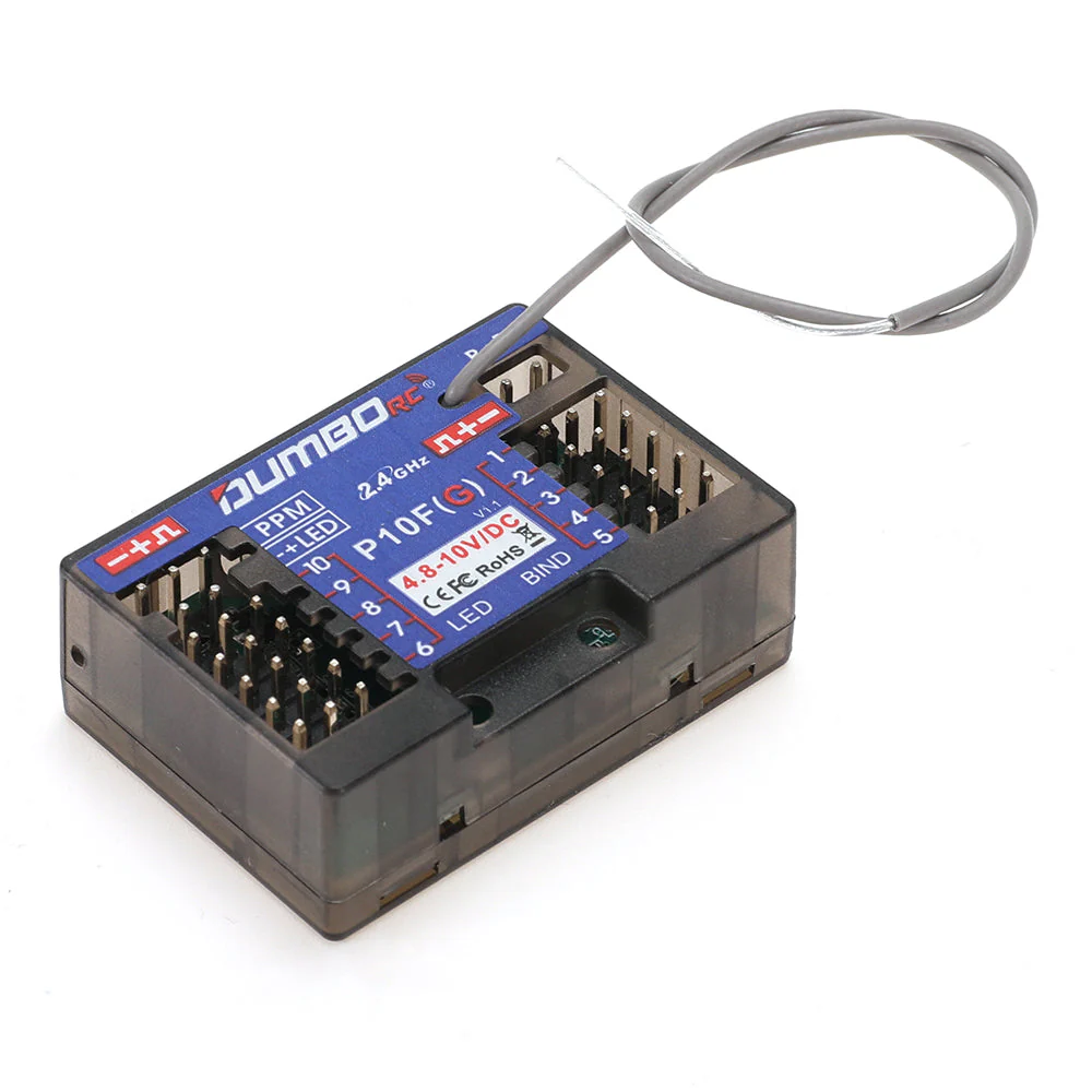 DUMBORC Micro Receiver P10FG with Gyro - Image 6