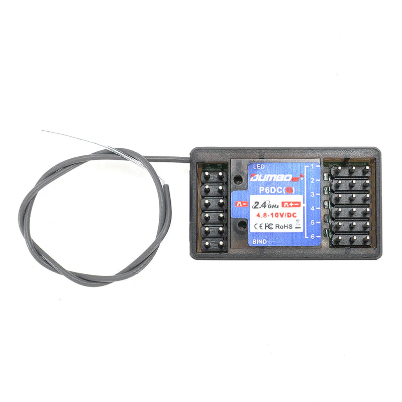DUMBORC Micro Receiver P6DC(G) with Gyro - Image 2