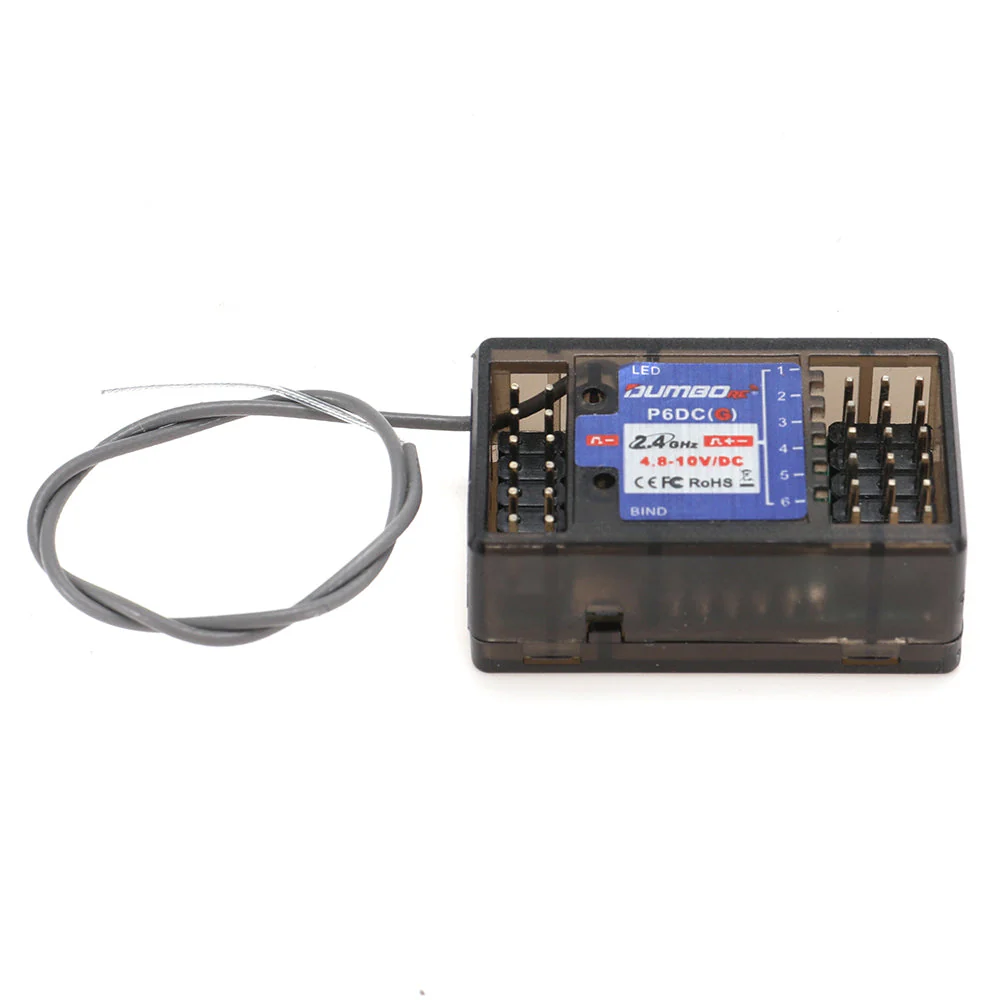 DUMBORC Micro Receiver P6DC(G) with Gyro - Image 3