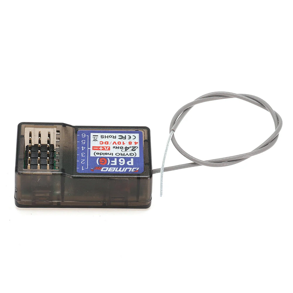 DUMBORC P6F(G) 6 Channels 2.4GHz RC Receiver with Gyro - Image 8