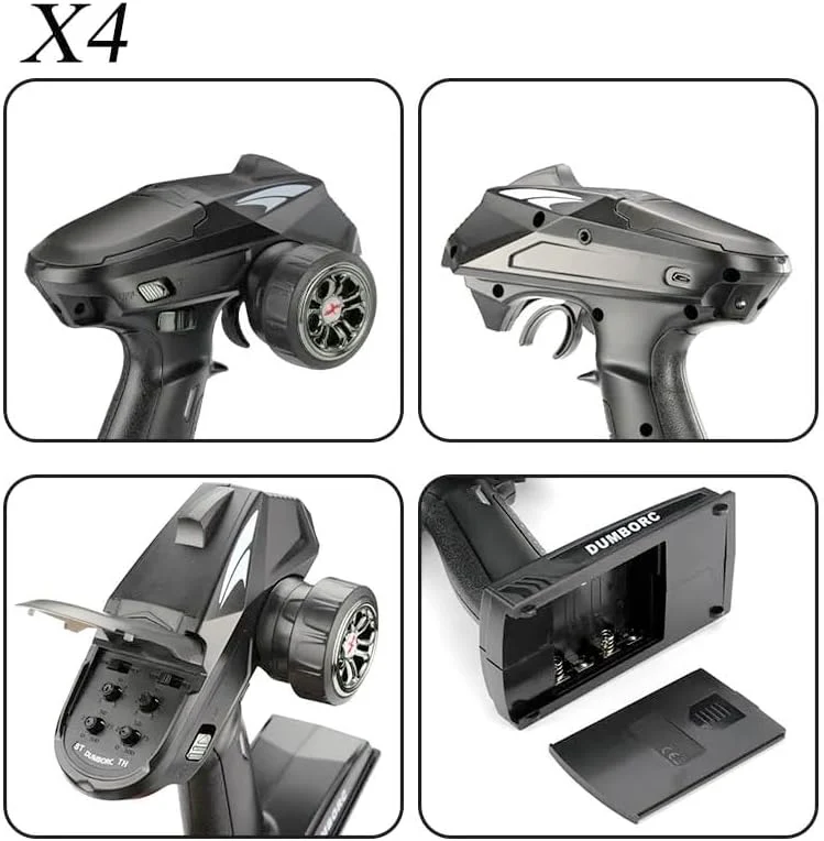 DUMBORC X4 RC Surface Radio with Receiver X6F - Image 6
