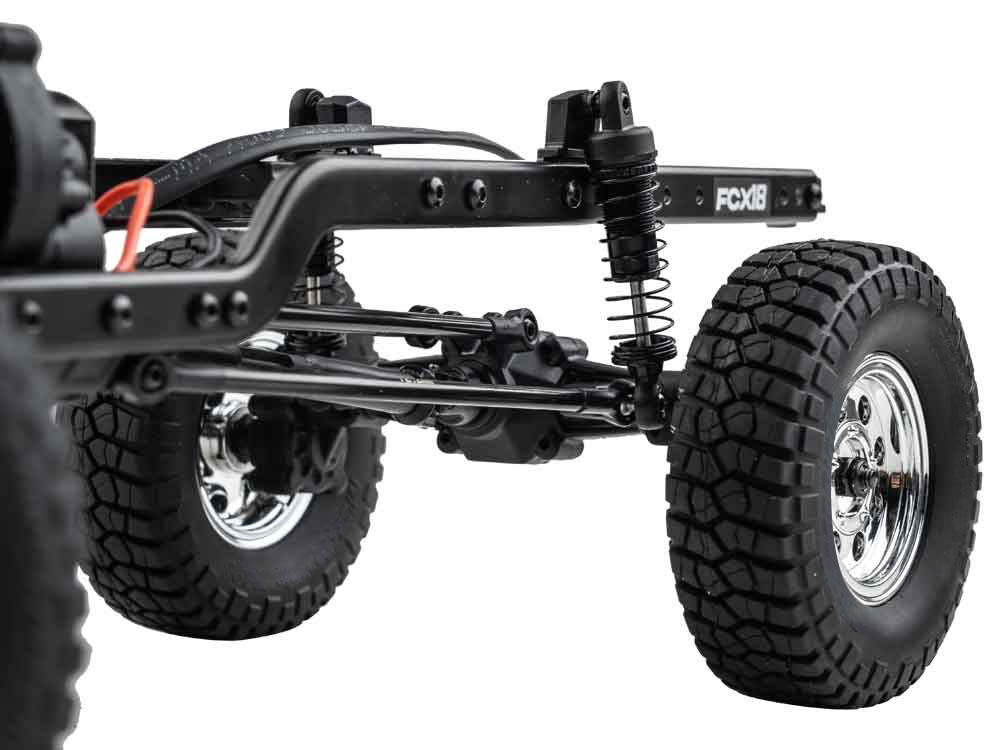 FMS 1:18 FCX18 Chevrolet K10 RTR - BLACK - Image 12