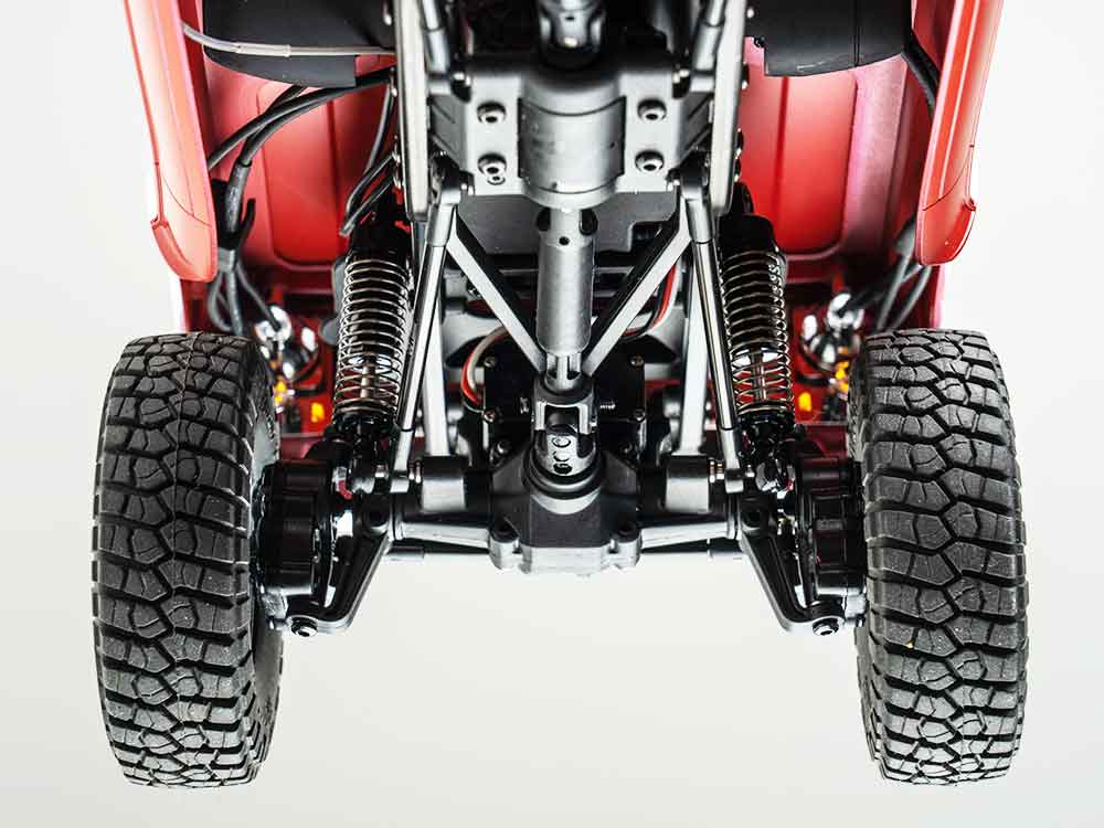 FMS 1:18 FCX18 Chevrolet K10 RTR - RED - Image 11