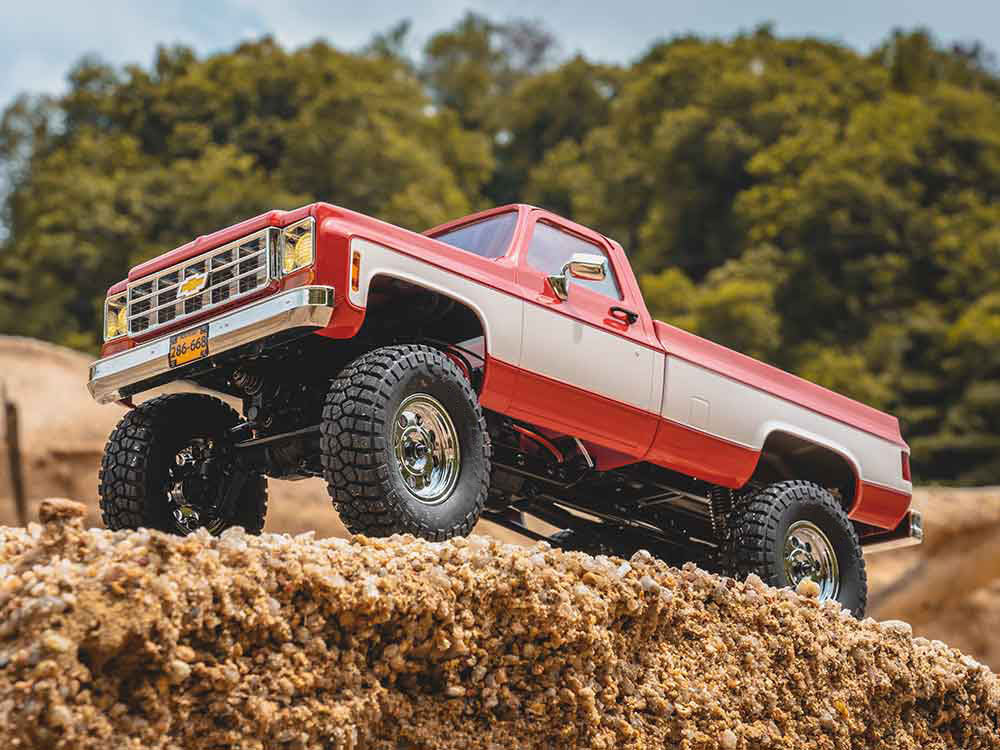 FMS 1:18 FCX18 Chevrolet K10 RTR - RED - Image 3