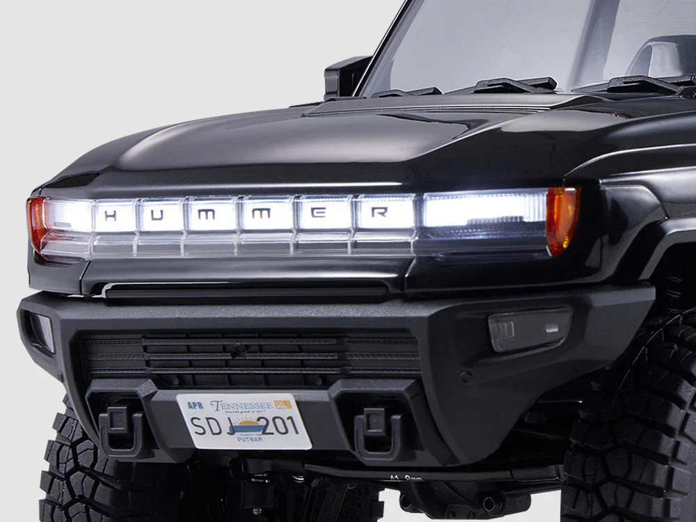 FMS 1:18 FCX18 Hummer EV Pickup Truck RTR - BLACK - Image 7