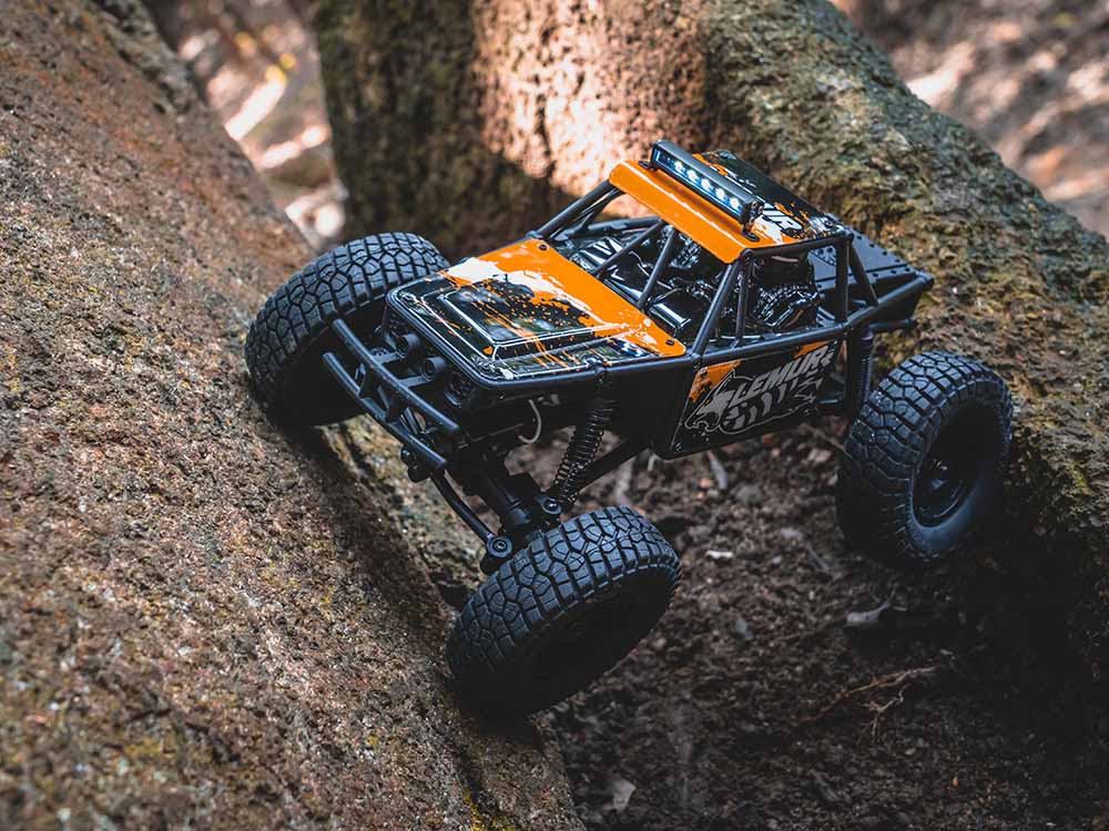 FMS 1:24 FCX24 Lemur RTR - ORANGE - Image 5