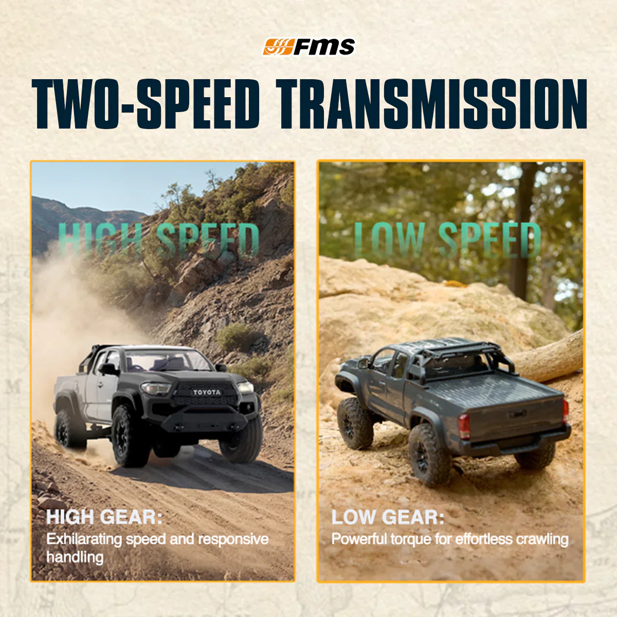 FMS 1:24 FCX24M Toyota Tacoma RTR - Image 20