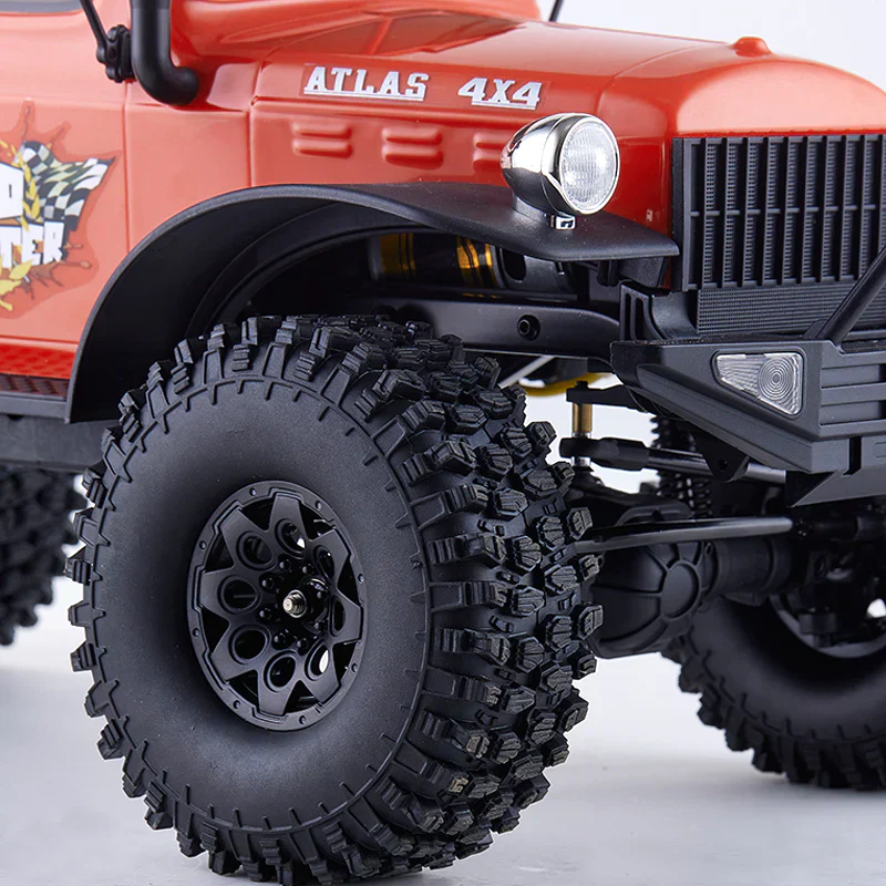FMS ROCHOBBY 1:10 Atlas 4x4 Off-Road Truck RS - ORANGE - Image 3