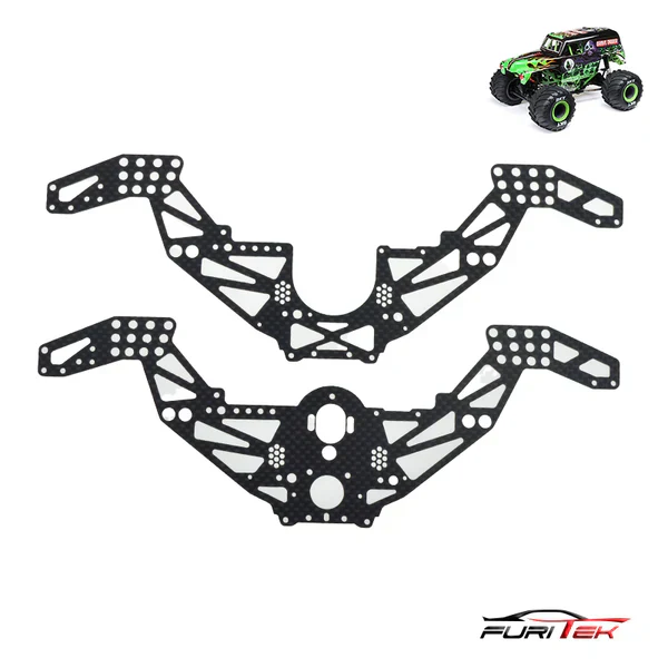 Furitek Carbon Fiber Frame KIT for Losi 1/18 Mini LMT - Image 2