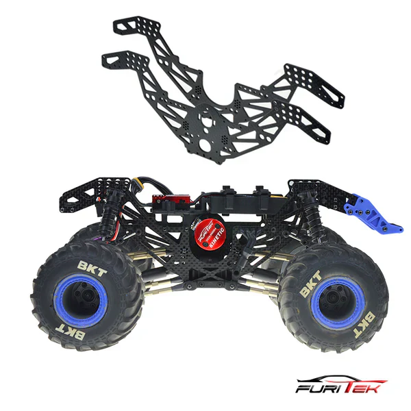 Furitek Carbon Fiber Frame KIT for Losi 1/18 Mini LMT - Image 3