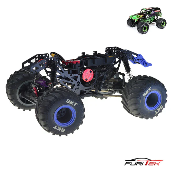 Furitek Carbon Fiber Frame KIT for Losi 1/18 Mini LMT - Image 4