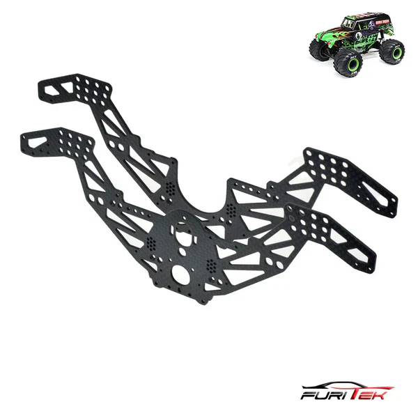 Furitek Carbon Fiber Frame KIT for Losi 1/18 Mini LMT - Image 5