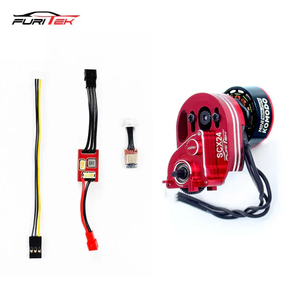 FURITEK CRAWLMASTER Combo for SCX24: MicroPython ESC & Mini Stellar Transmission with Mini Komodo Brushless - Image 3
