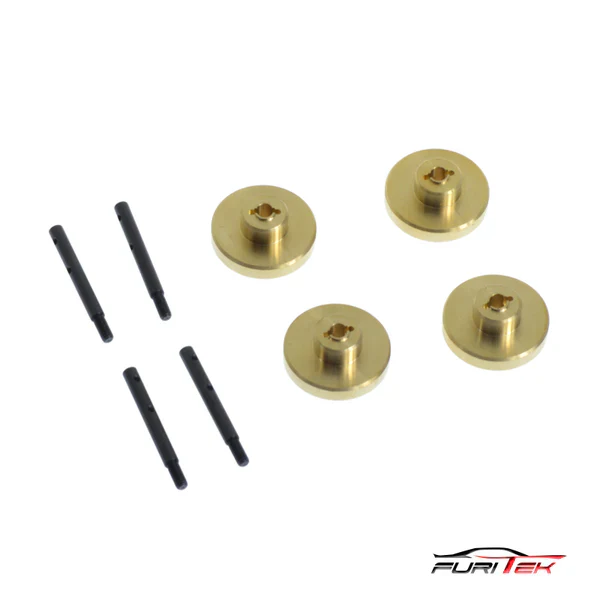 Furitek Extended Axle Shaft 10mm With Brass Hex For Furitek FX118 - Image 3