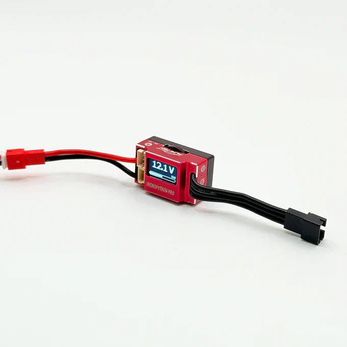 Furitek MicroPython Pro OLED – 25A/50A Brushed/Brushless ESC with Wireless Module for 1/18 & 1/24 RC Crawlers - Image 2