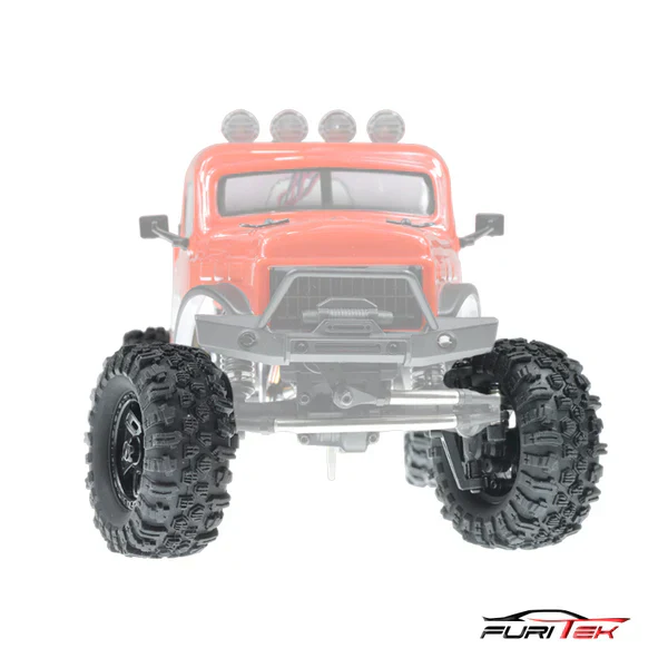 Furitek Mudder 60mm Tires Extra Soft Sticky Set For 1.2inch Wheel (FX118) - Image 4