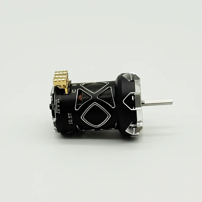 Furitek NANODRIVE 380 – 10.5T Sensored Brushless Motor for 1/10 Drift Cars (Black Edition)