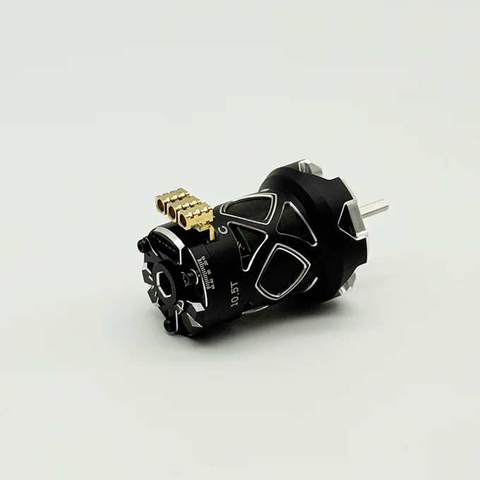 Furitek NANODRIVE 380 – 10.5T Sensored Brushless Motor for 1/10 Drift Cars (Black Edition) - Image 2