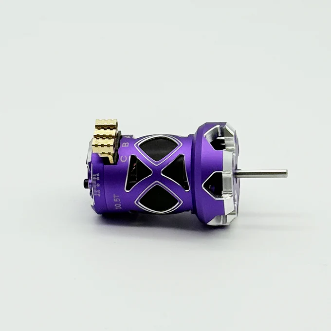 Furitek NANODRIVE 380 – 10.5T Sensored Brushless Motor for 1/10 Drift Cars (Purple Edition) - Image 3