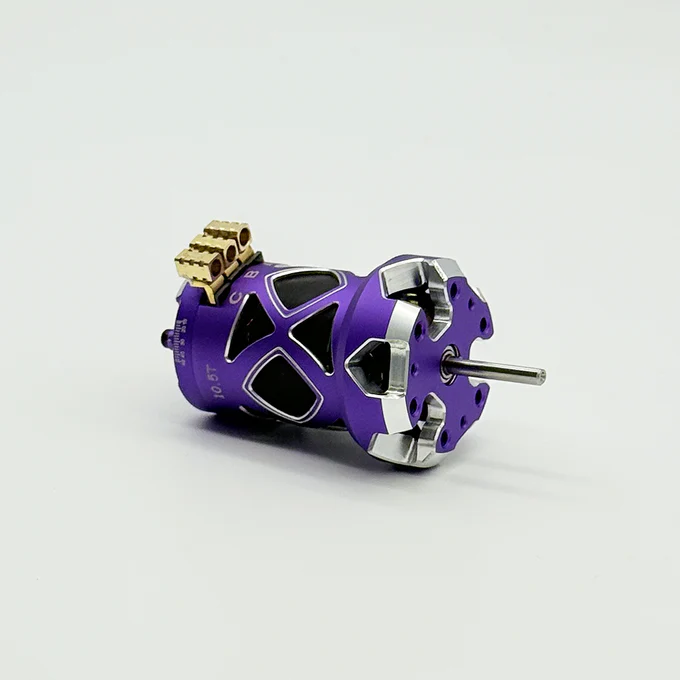 Furitek NANODRIVE 380 – 10.5T Sensored Brushless Motor for 1/10 Drift Cars (Purple Edition) - Image 4