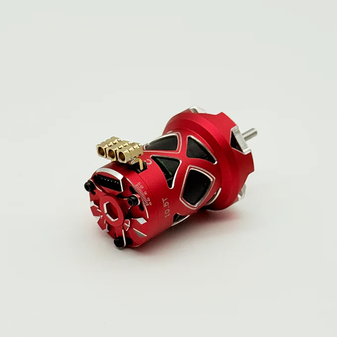 Furitek NANODRIVE 380 – 10.5T Sensored Brushless Motor for 1/10 Drift Cars (Red Edition) - Image 2
