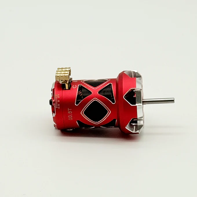 Furitek NANODRIVE 380 – 10.5T Sensored Brushless Motor for 1/10 Drift Cars (Red Edition) - Image 3