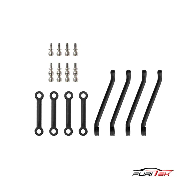 FURITEK Plastic High Clearance Links Set For Rampart 1/24 - Image 2